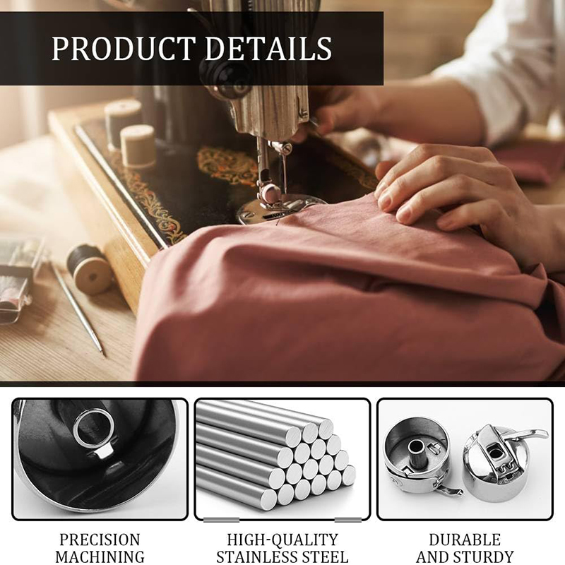 4 قطع من علب بكرات ماكينة الخي - مراجعة Textile Sewing Machine وسعره